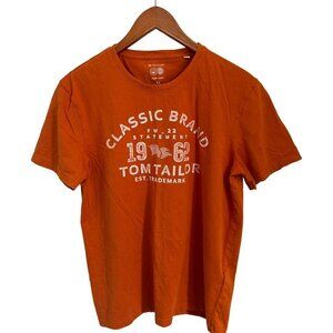Tom Taylor Organic Cotton Tee Graphic T-Shirt Size Med